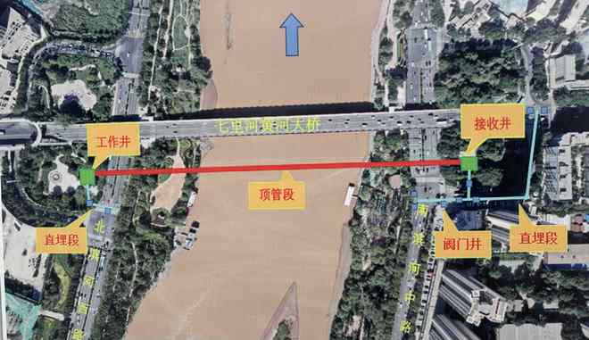 兰州“南水北调”供水工程开启“穿黄之旅”(图3)