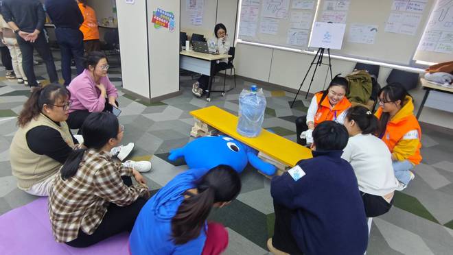 Ag真人网站：【壹基金儿童平安】瑞金：生存训练伴你成长(图4)