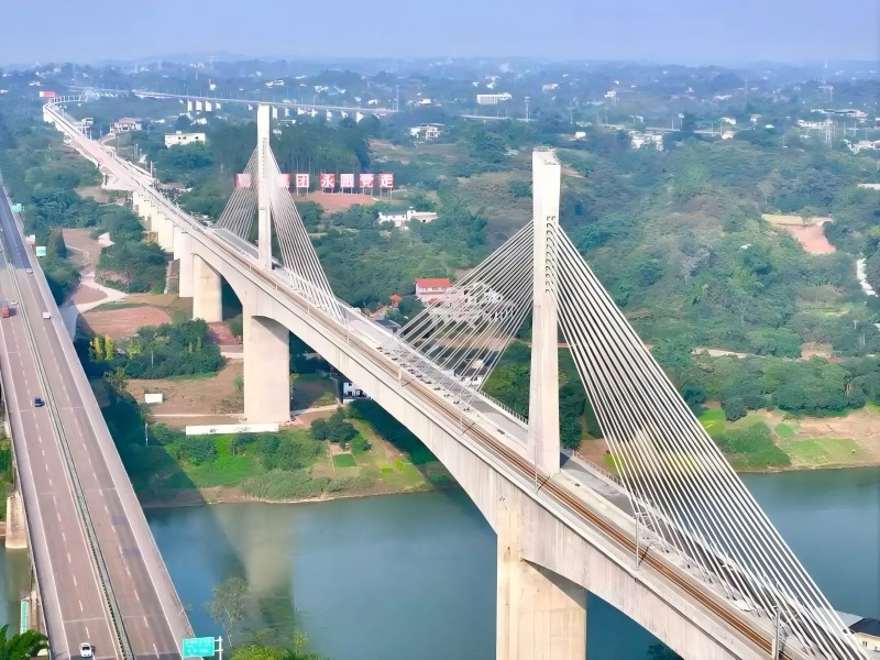 桥隧通南北·客货畅山海解码西部陆海新通道隆泸叙铁路建设亮点(图4)