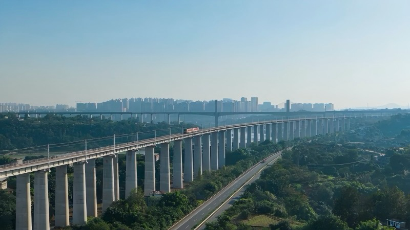 桥隧通南北·客货畅山海解码西部陆海新通道隆泸叙铁路建设亮点(图15)